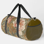 Flowers, Vintage,Glamorous Garden Blooms, Duffle Bag (Rechte Ecke)