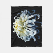 Flowers | White Chrysanthemum Fleecedecke (Vorderseite)
