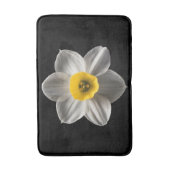 Flowers | White Daffodil Flower Badematte (Vorderseite Vertikal)