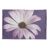 Flowers | White & Purple Daisy Kissenbezug (Rückseite)