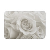 Flowers | White Roses Badematte (Vorderseite)