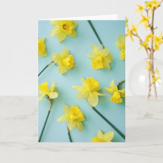 Flowers | Yellow Daffodils Karte (Gelbe Blume)