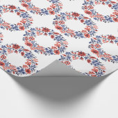 Flowers-Zyklus Geschenkpapier (Ecke)