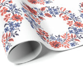 Flowers-Zyklus Geschenkpapier (Rolleneckpunkt)