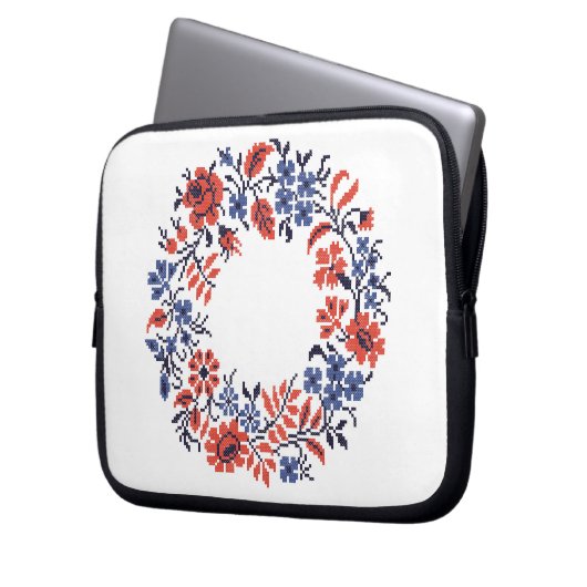 Flowers-Zyklus Laptopschutzhülle (Vorderseite Links)