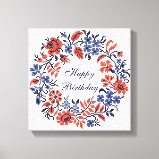 Flowers-Zyklus Leinwanddruck (Vorderseite)