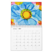 Flowerworks - 2026 Zwölf-Monatskunstkalender Kalender (Jan 2027)