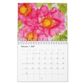 Flowerworks - 2026 Zwölf-Monatskunstkalender Kalender (Feb 2027)