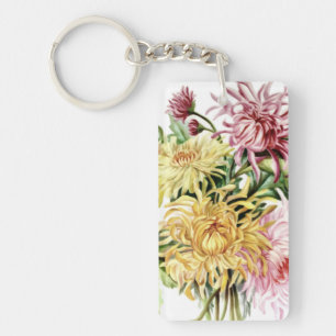 FLOWERY DESIGN SCHLÜSSELANHÄNGER