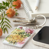 FLOWERY DESIGN SCHLÜSSELANHÄNGER (Vorderseite rechts)