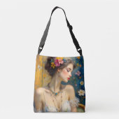 Flowery Tragetaschen Mit Langen Trägern (Rückseite)