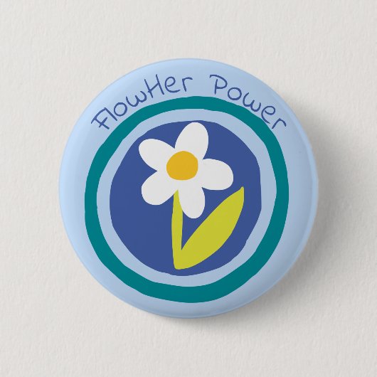 FlowHer-Power-Logo Button (Vorderseite)