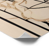 Flowing African Goddess Poster (Ecke)