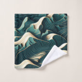 Flowing Harmony Badhandtuch Set (Waschlappen)