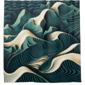 Flowing Harmony Duschvorhang (Vorderseite)