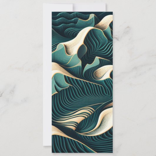 Flowing Harmony Einladung (Vorderseite)