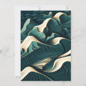 Flowing Harmony Feiertagskarte (Vorderseite)