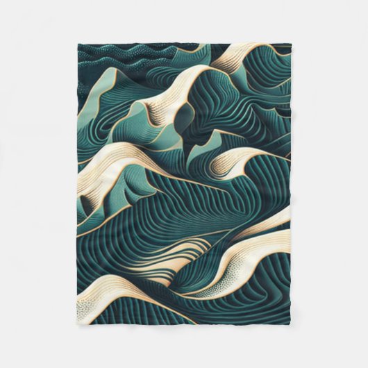 Flowing Harmony Fleecedecke (Vorderseite)