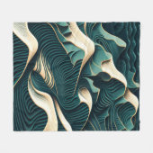 Flowing Harmony Fleecedecke (Vorderseite (Horizontal))