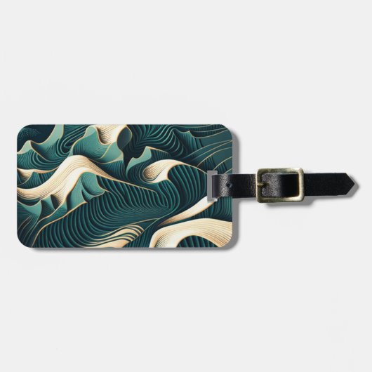 Flowing Harmony Gepäckanhänger (Vorderseite horizontal)