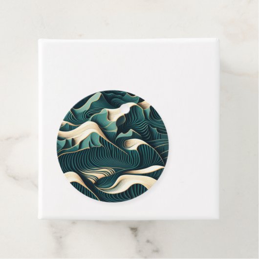 Flowing Harmony Geschenkanhänger (Beispiel)