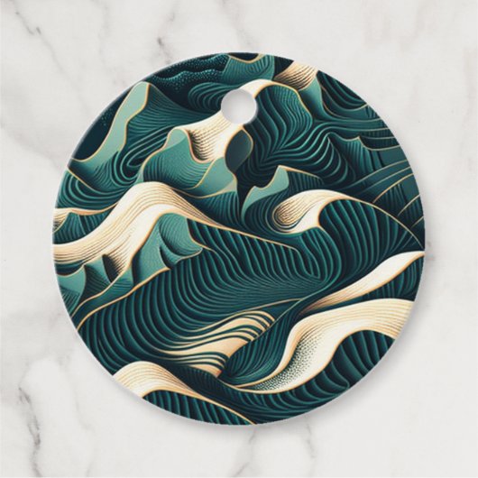 Flowing Harmony Geschenkanhänger (Vorderseite)