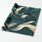 Flowing Harmony Geschenkpapier (Ungerollt)