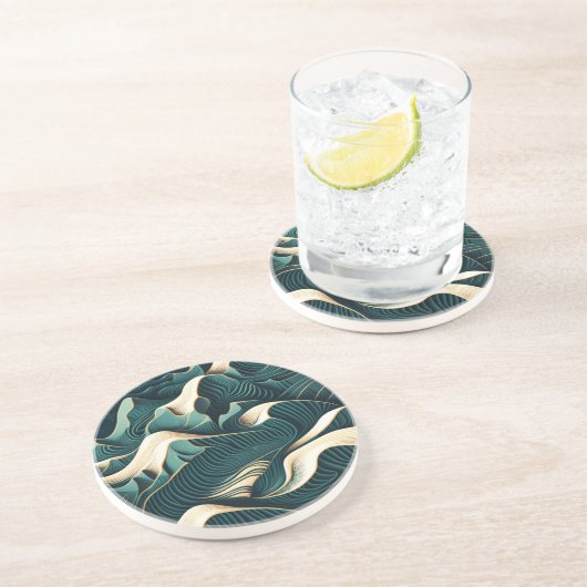 Flowing Harmony Getränkeuntersetzer (Seite)