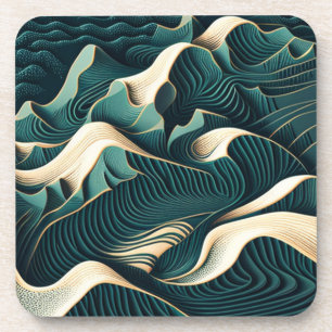 Flowing Harmony Getränkeuntersetzer