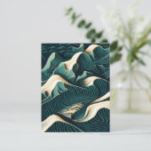 Flowing Harmony Karte (Stehend Vorderseite)