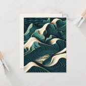 Flowing Harmony Karte (Vorderseite/Rückseite Beispiel)