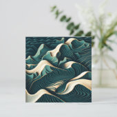 Flowing Harmony Karte (Stehend Vorderseite)