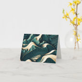 Flowing Harmony Karte (Gelbe Blume)