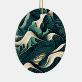 Flowing Harmony Keramik Ornament (Rechts)