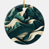 Flowing Harmony Keramik Ornament (Hinten)