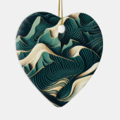 Flowing Harmony Keramik Ornament (Rechts)
