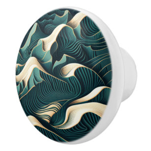 Flowing Harmony Keramikknauf