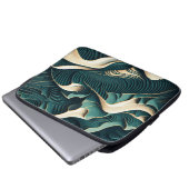 Flowing Harmony Laptopschutzhülle (Vorne Knopf)