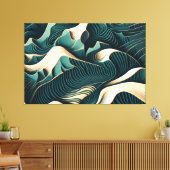 Flowing Harmony Leinwanddruck (Insitu (Wohnzimmer))