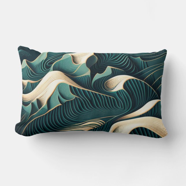 Flowing Harmony Lendenkissen (Vorderseite)