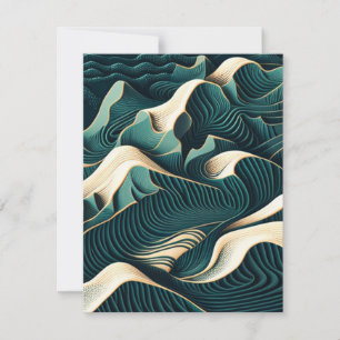 Flowing Harmony Mitteilungskarte