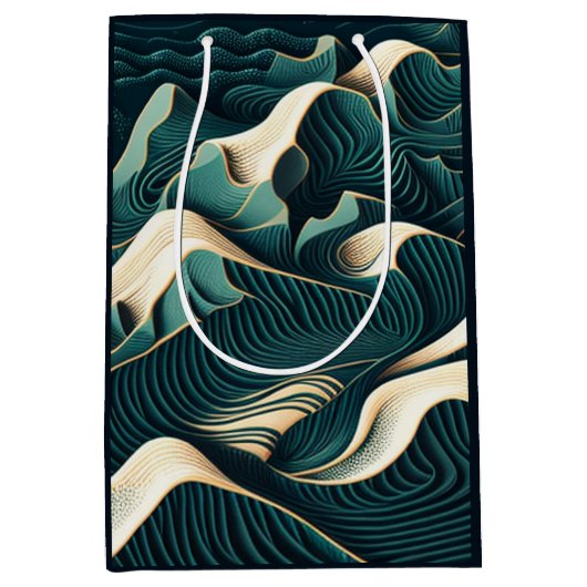 Flowing Harmony Mittlere Geschenktüte (Vorderseite)