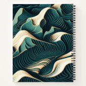 Flowing Harmony Notizblock (Rückseite)