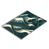 Flowing Harmony Notizblock (Linke Seite)