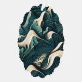 Flowing Harmony Ornament Karte (Rechts)