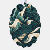 Flowing Harmony Ornament Karte (Links)