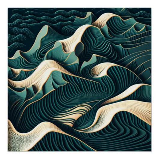 Flowing Harmony Poster (Vorderseite)