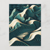 Flowing Harmony Postkarte (Vorderseite)