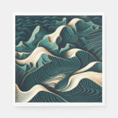 Flowing Harmony Serviette (Vorderseite)