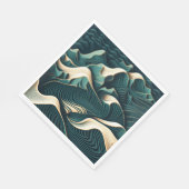 Flowing Harmony Serviette (Ecke)